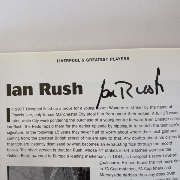 david walmsley liverpools greatest players multi signed12