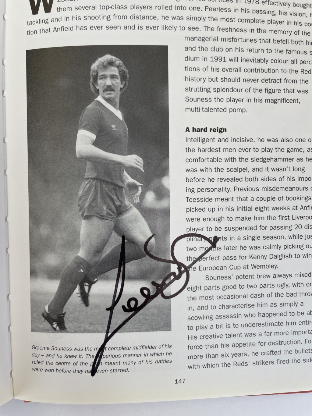 david walmsley liverpools greatest players multi signed14