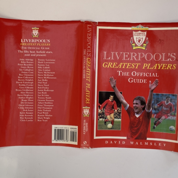 david walmsley liverpools greatest players multi signed15
