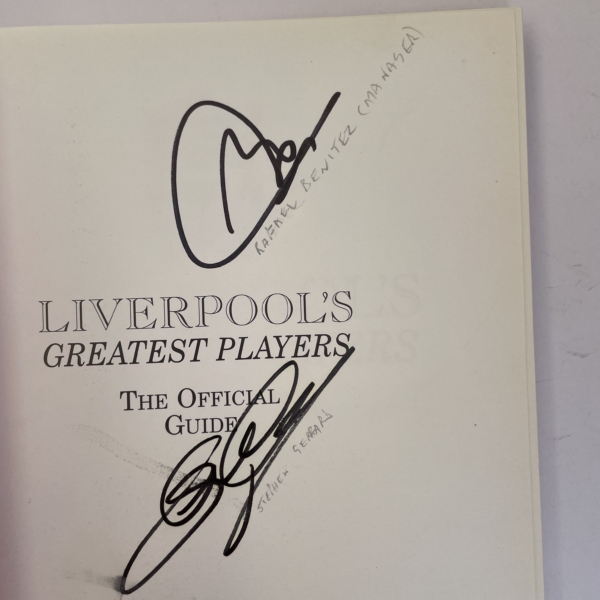 david walmsley liverpools greatest players multi signed3