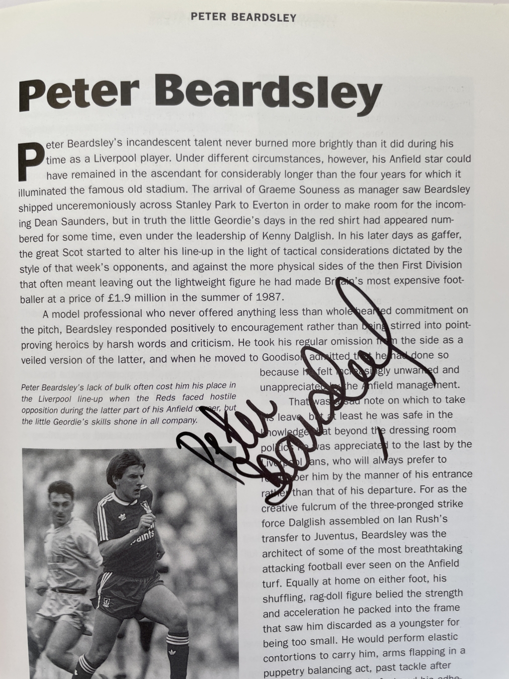 david walmsley liverpools greatest players multi signed5