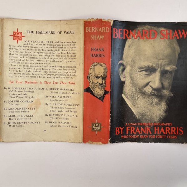frank harris bernard shaw signed first ed5