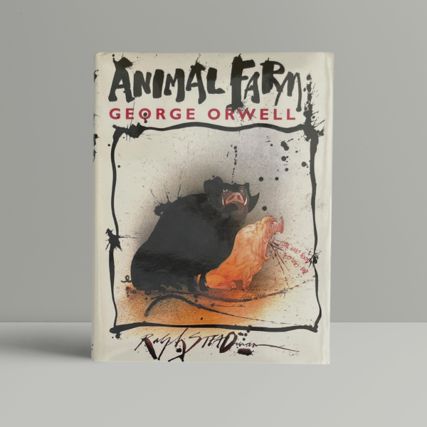 george orwell ralph steadman animal farm signed 1