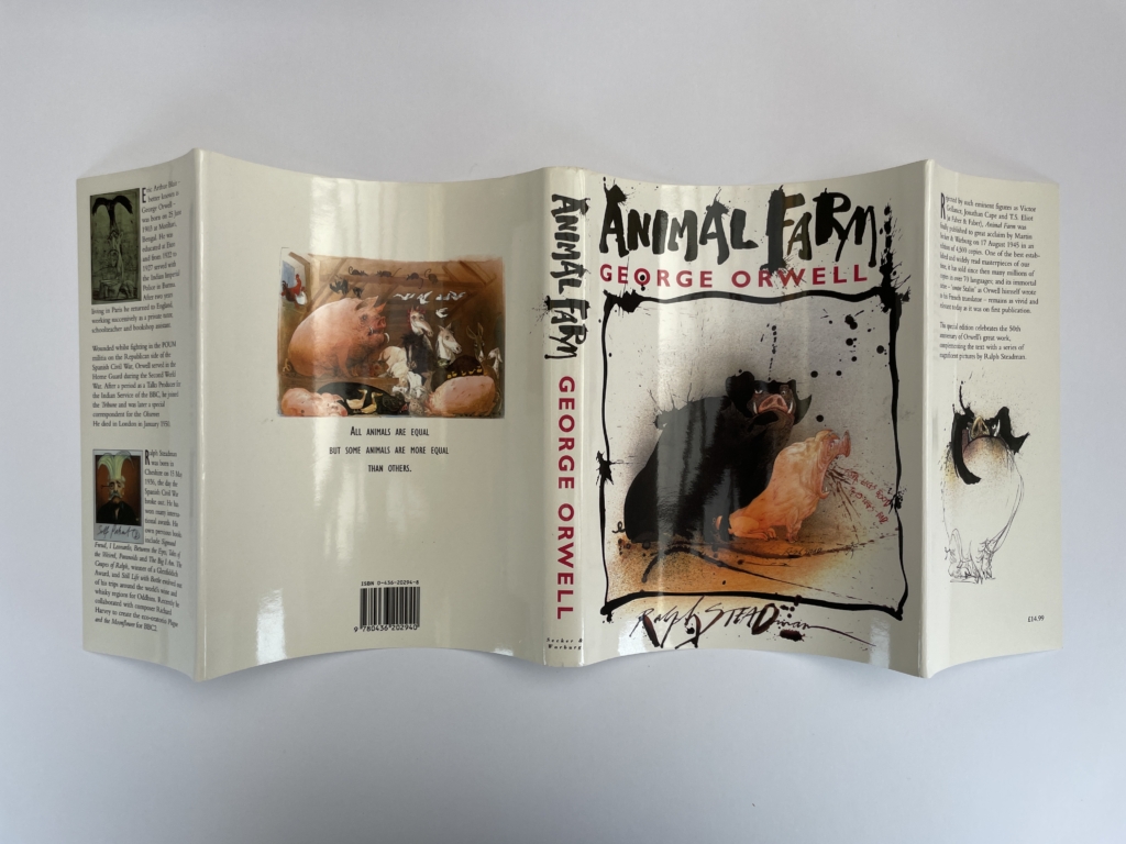 george orwell ralph steadman animal farm signed 5