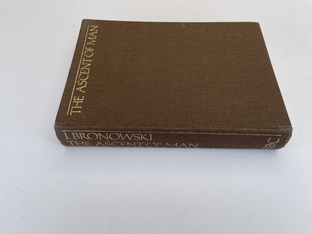 j bronowski the ascent of man with signed letter 3