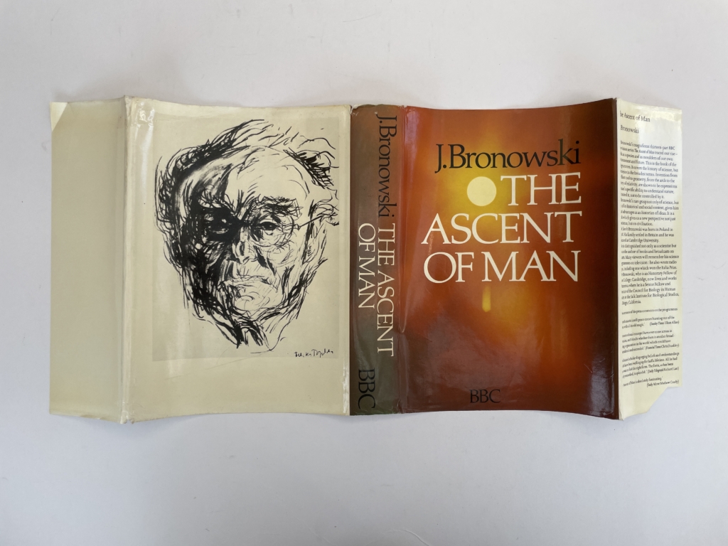 j bronowski the ascent of man with signed letter 4