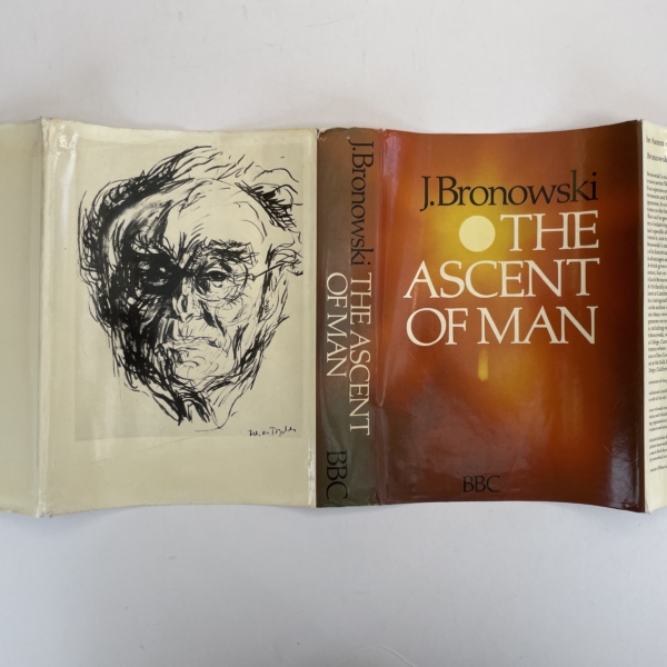 j bronowski the ascent of man with signed letter 4