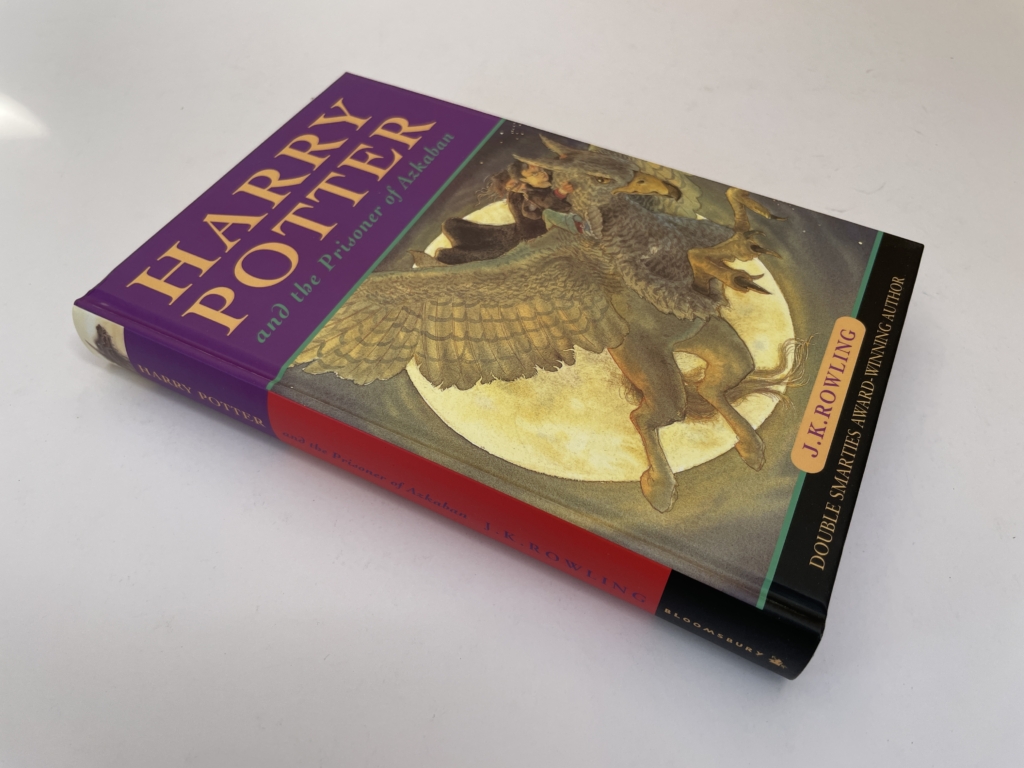 jk rowling hpatpoa signed by cliff wright first 4