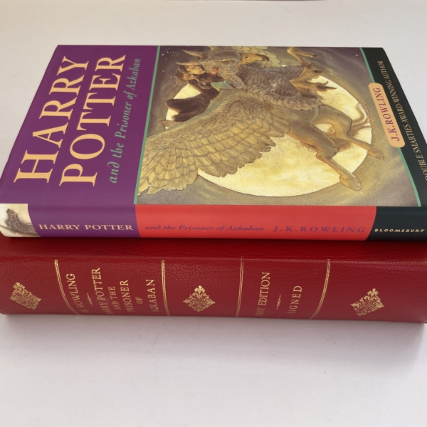 jk rowling hpatpoa signed by cliff wright first 6