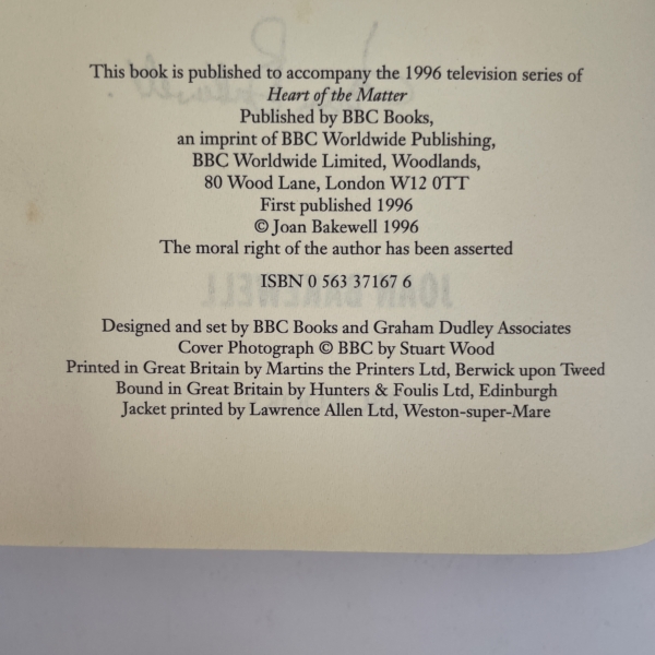 joan bakewell the heart of the matter signed first3