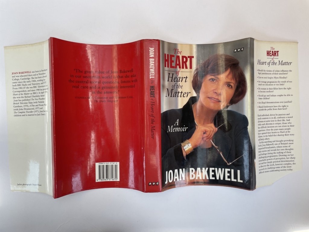 joan bakewell the heart of the matter signed first5