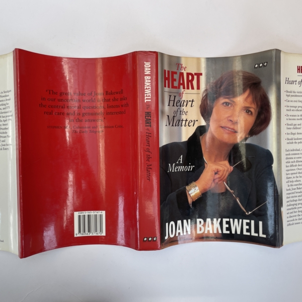 joan bakewell the heart of the matter signed first5