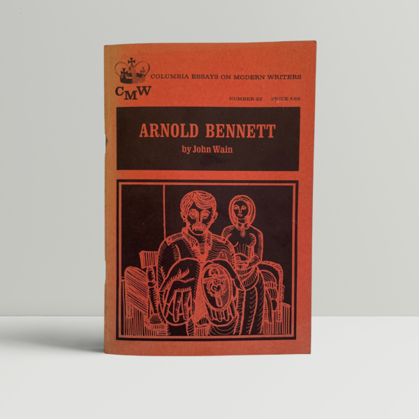 john wain arnold bennett signed 1
