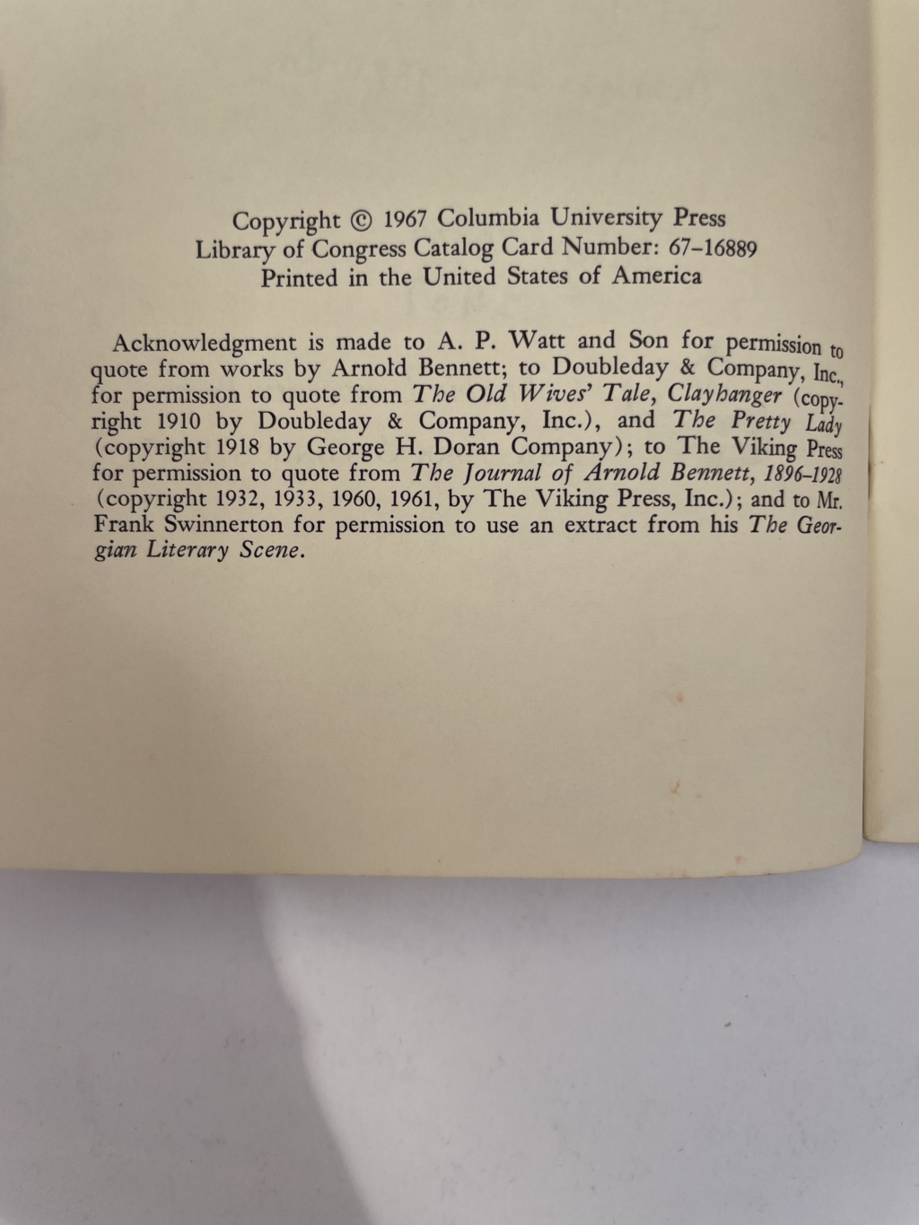 john wain arnold bennett signed 3