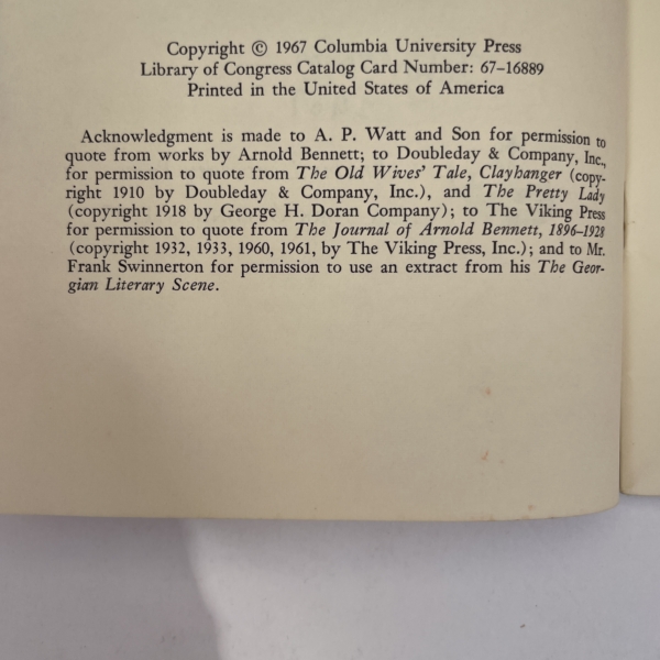 john wain arnold bennett signed 3