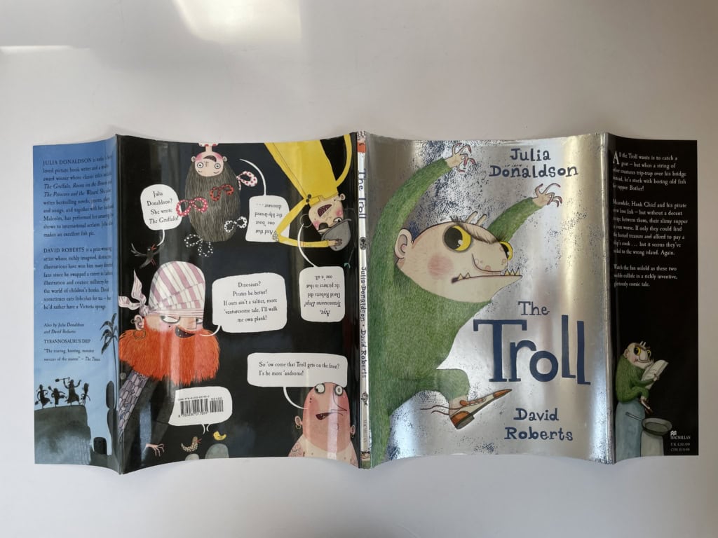 julia donaldson troll first signed 5