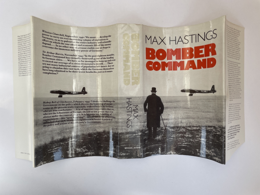 max hastings bomber command signed first edition5