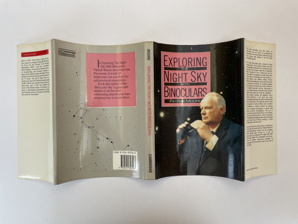patrick moore exploring the night sky with signed letter first4