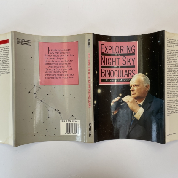 patrick moore exploring the night sky with signed letter first4