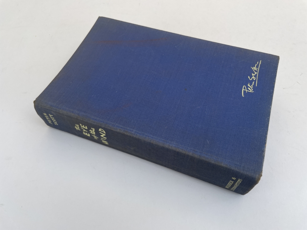peter scott the eye of the wind signed first with letter 4