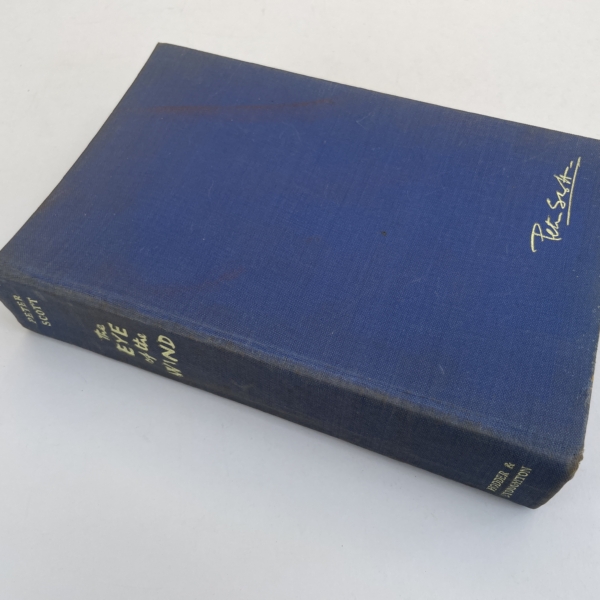 peter scott the eye of the wind signed first with letter 4