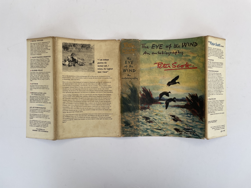 peter scott the eye of the wind signed first with letter 5