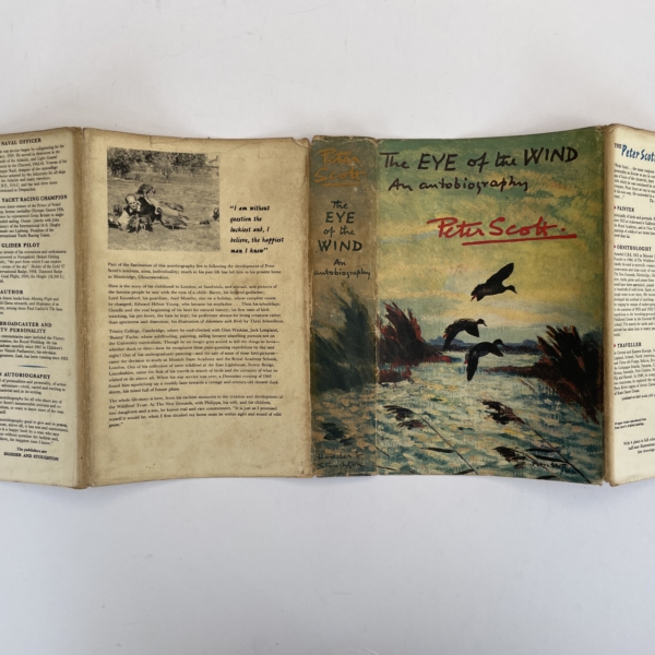 peter scott the eye of the wind signed first with letter 5
