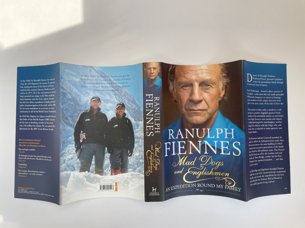 ranulph fiennes mad dogs and englishmen signed first5