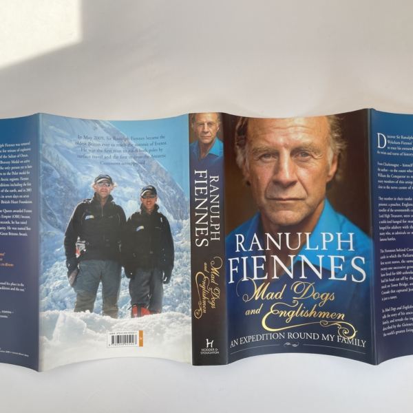 ranulph fiennes mad dogs and englishmen signed first5