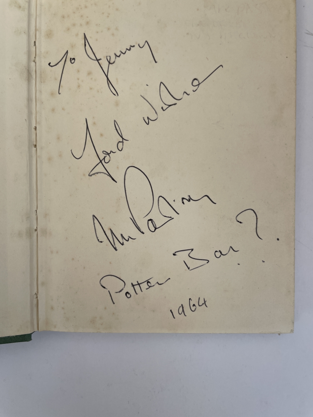 richard hearne mr pastrys pantomime signed first2