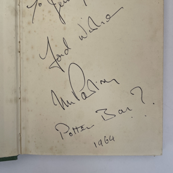 richard hearne mr pastrys pantomime signed first2
