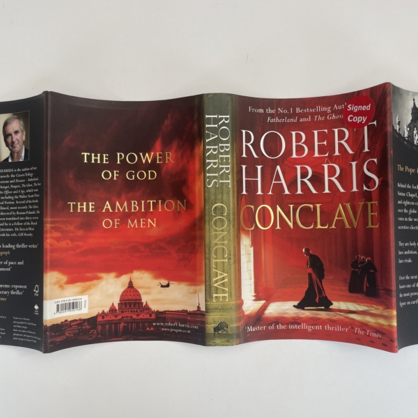 robert harris conclave signed first ed 5