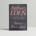 robert rhodes james anthony eden signed first 1
