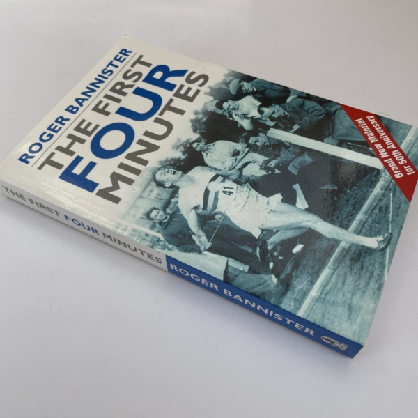roger bannister the first 4 minutes signed paperback4