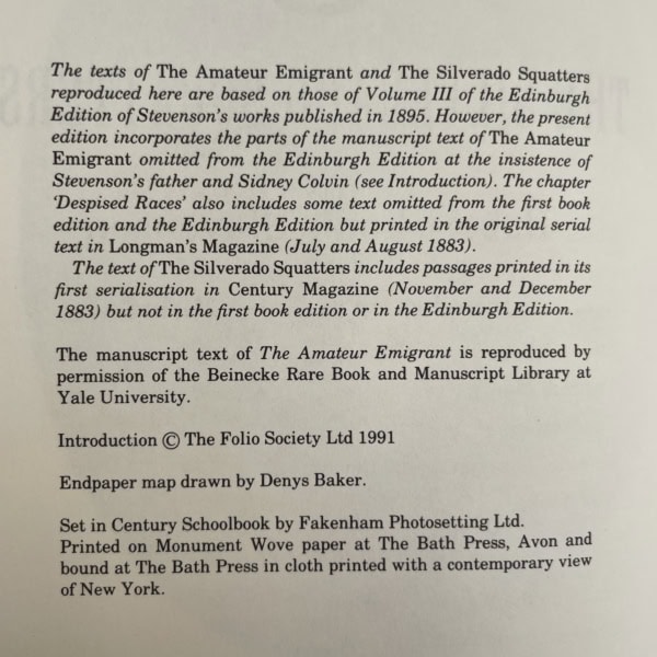 the ameteur emigrant folio2