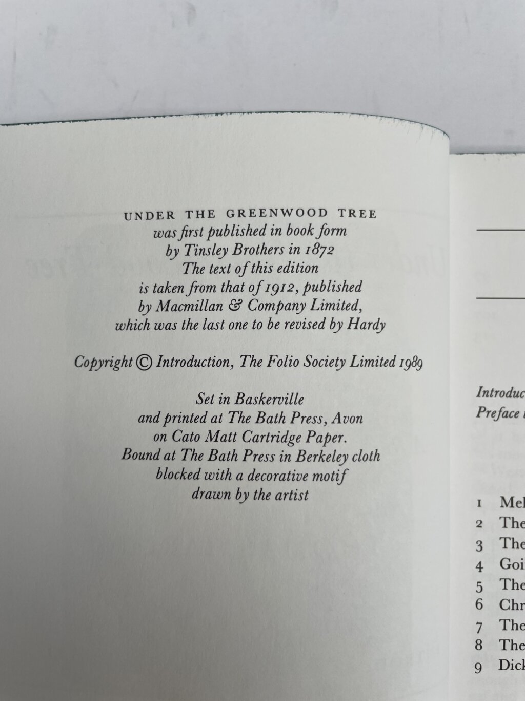 under the greenwood tree folio2