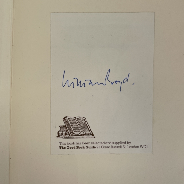 william boyd a good man in africa signed first 2