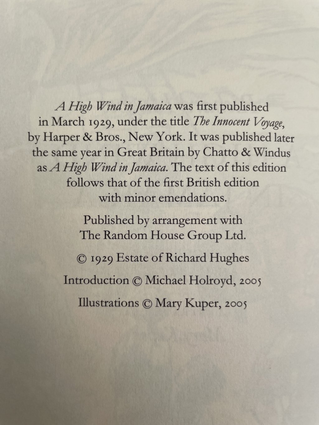 a high wind in jamaica folio2