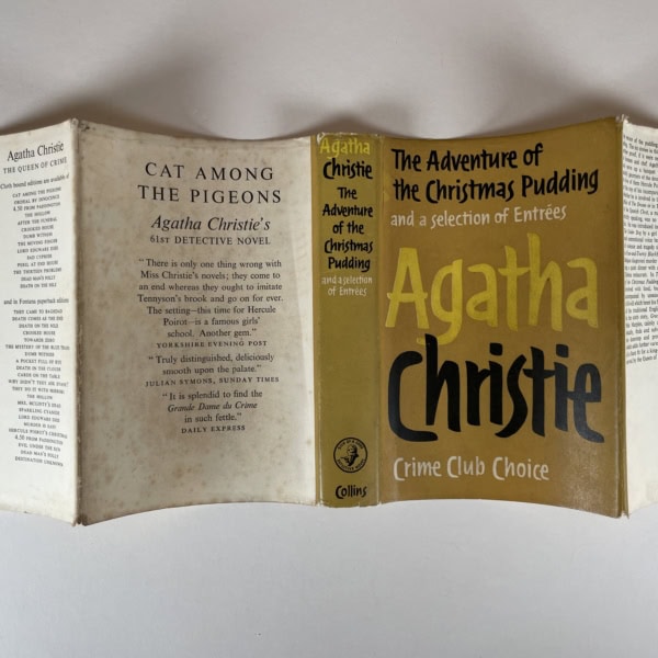 agatha christie adventures of a christmas pudding first 4