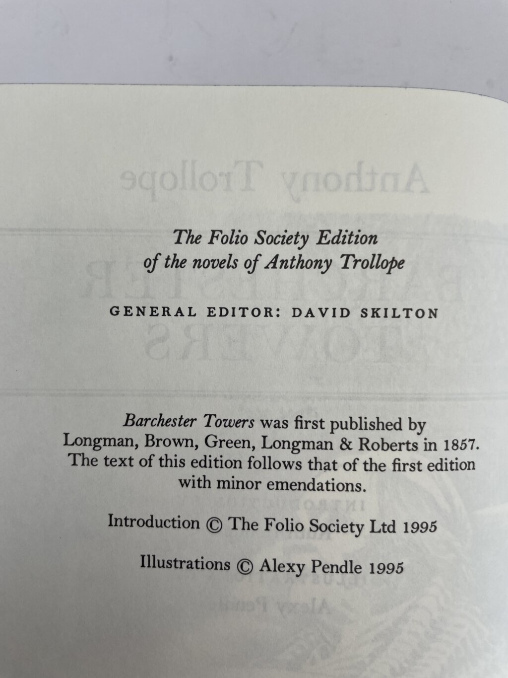 barchester towers folio2
