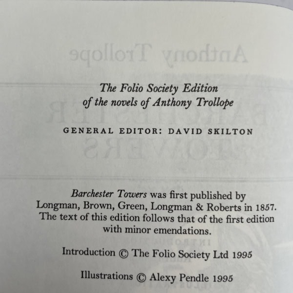 barchester towers folio2