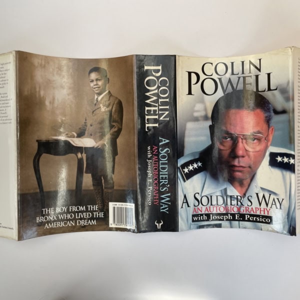 colin powell a soldiers way signed first 5