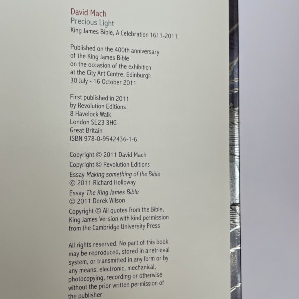 david mach precious light signed first 3