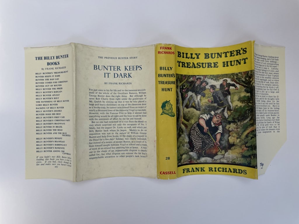 frank richards billy bunters treasure hunt first with letters 4