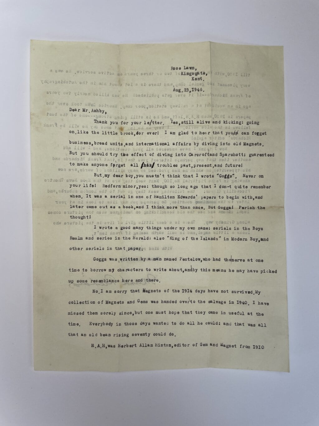 frank richards billy bunters treasure hunt first with letters 5