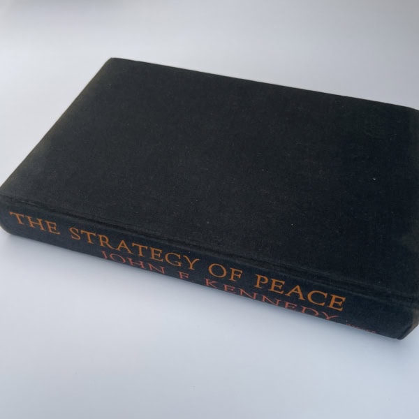 jfk the stratergy of peace signed first ed4