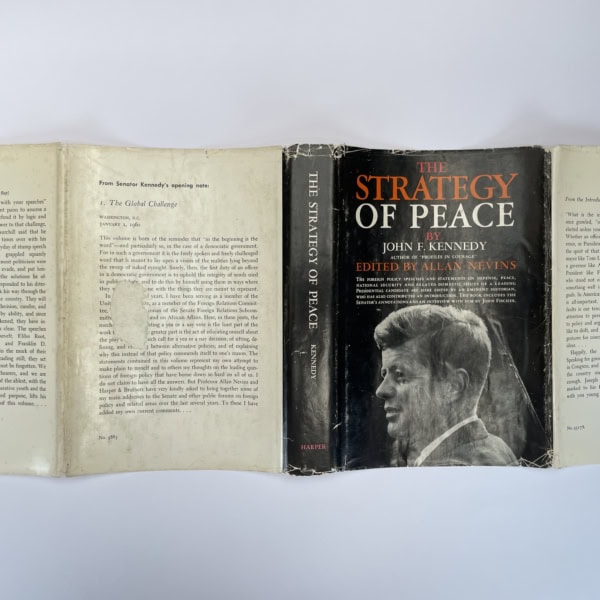 jfk the stratergy of peace signed first ed5