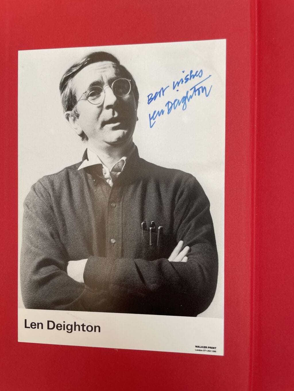 len deighton ssgb stamps signed first2