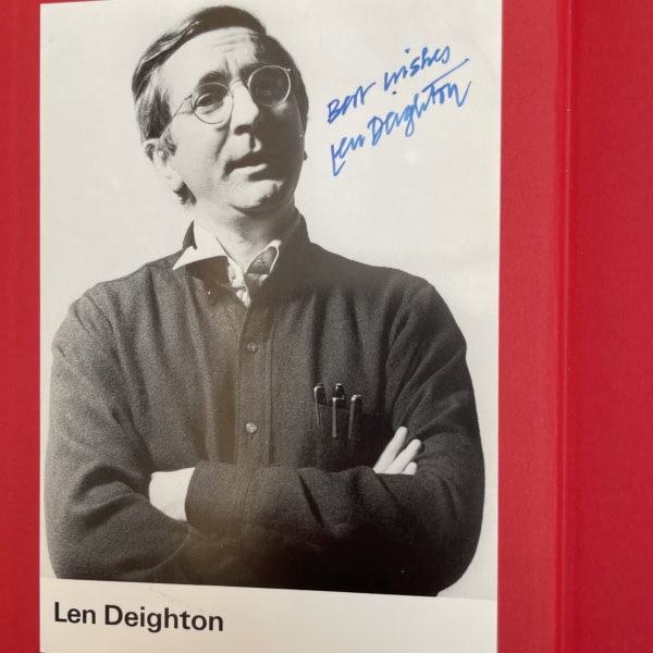 len deighton ssgb stamps signed first2