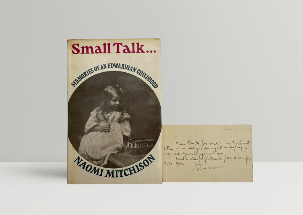 naomi mitchison first with letter 1